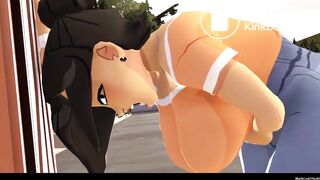 Girls Shit Themselves Gym Animation