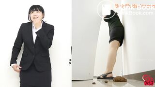 Japanese office girls secretly shits 03