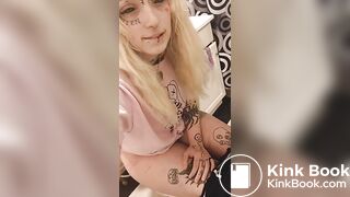 Emo Girl Diarrhea on Toilet Several Times