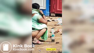 INDIAN BBW TAKES HUGE SHIT OPENLY IN PUBLIC TOILET AREA