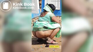 INDIAN BBW TAKES HUGE SHIT OPENLY IN PUBLIC TOILET AREA