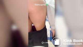 On toilet - video 19