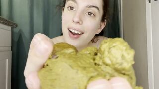 Lovely Chubby Handling Mushy Poop