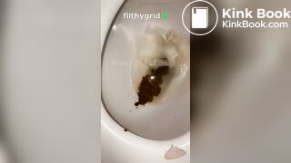 On toilet - video 10