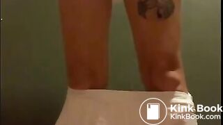 Public aquarium mess