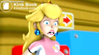 Peach Bombs a Warp Pipe