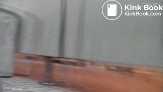 A girl who pooped outside the toilet bowl - video 2
