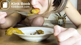 SCAT ON A PLATE - EATING AND SMEARING