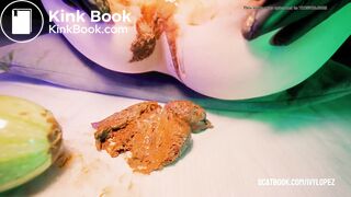 DIRTY ZUCCHINI GAPES (Anal, Gaping, Poop, Scat)
