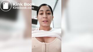 Taking A Big Shit on the Toilet