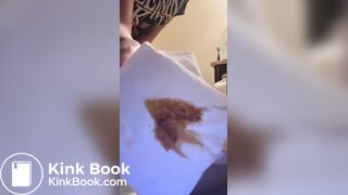 Ugly goth girl shits for cash 2