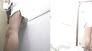 Japanese woman's toilet scene - video 524