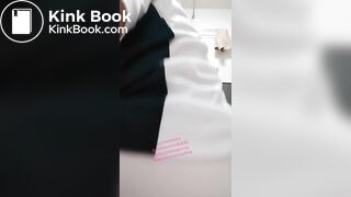 Chinese woman poop in school uniform