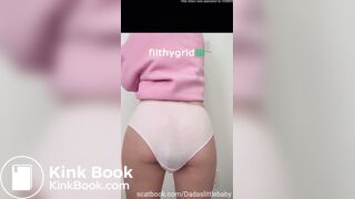 Big load in panties - video 4