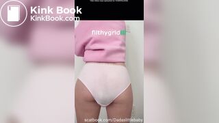 Big load in panties - video 4