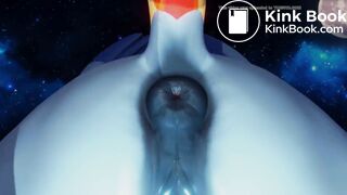 Rainbow Dash shitting in a pumpkin