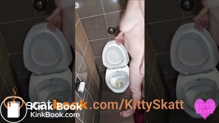 Messy toilet