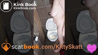 Messy toilet