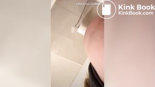 Ex Girlfriend laughing at her footlong turd