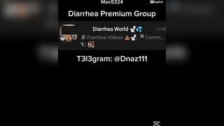 Latina pooping softly