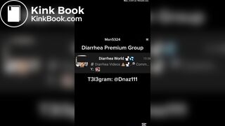 Latina pooping softly