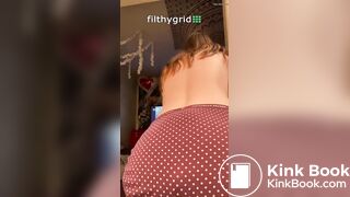 cute girl panty poop - video 4