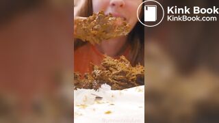 ❤️PERFECT PRINCESS EATING HER POOP❤️