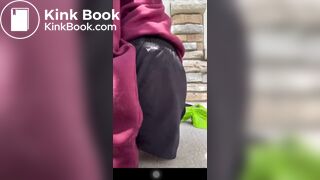 Poop smasher in shorts