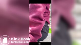 Poop smasher in shorts