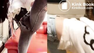 Womens Faces next to Poop and Pee