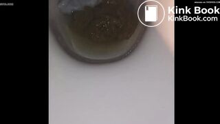 My GF Pooping selfie