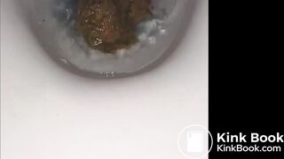 My GF Pooping selfie