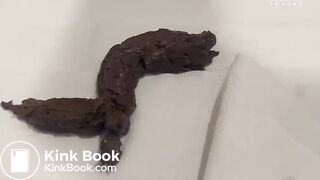 Asian beauty loves to shit