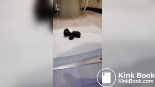 Asian beauty shitting #2