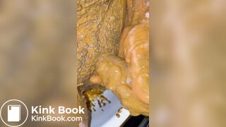 Creamy penis with pop and p...