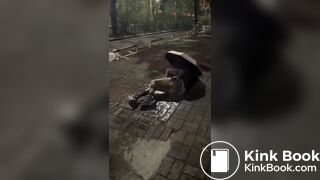 Chinese cute girl diarrhea accidentally