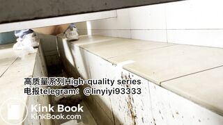 Beautiful girl poops in the toilet 52