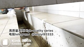 Beautiful girl poops in the toilet 52