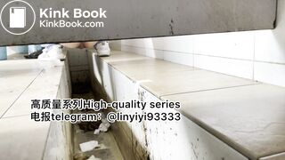 Beautiful girl poops in the toilet 52