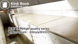 Beautiful girl poops in the toilet 52