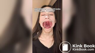 Girl spitting and vomiting 2