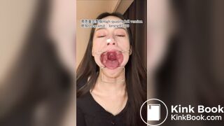 Girl spitting and vomiting 2