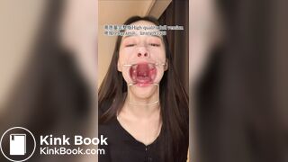 Girl spitting and vomiting 2