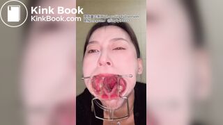 Girl spitting and vomiting 3