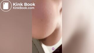 Girl pooping on toilet - video 340