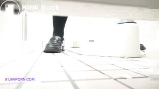 Japanese Lovely Long Poop Puckering Anal