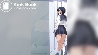 Students use school toilet animation