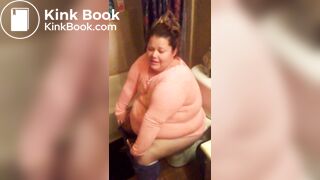 BBW poops in toilet - video 2