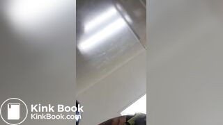Pooping milf
