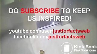 Woman shit in elevator